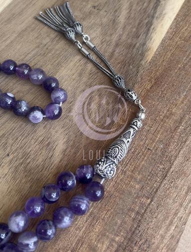 سبحة من حجر الأماتيست