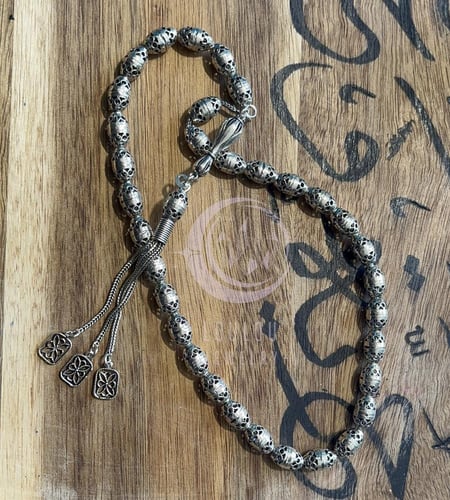 سبحة من الفضة