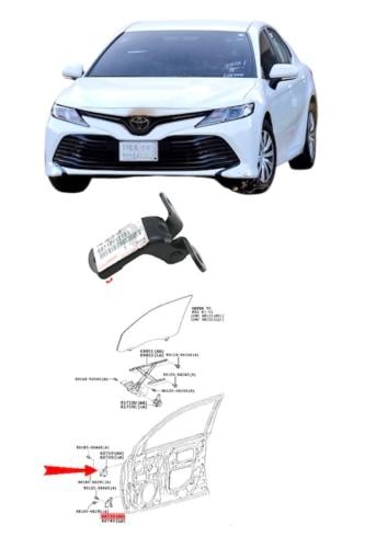 مفصلة باب امامي فوق يسار كامري 2018 / 2024 وكالة