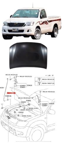 كبوت هايلكس 2006 / 2015 وكالة