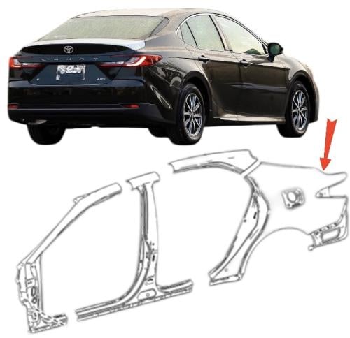 رفرف خلفي يمين كامري 2025 وكالة