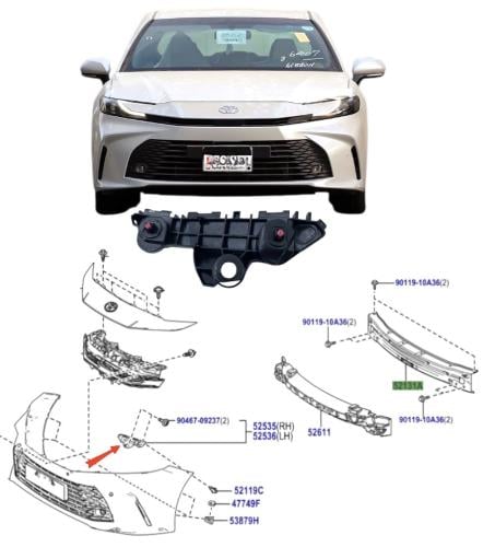 عظمة صدام إمام يسار كامري 2025 وكالة
