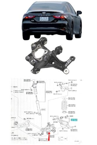 كرسي عكس خلفي يسار كامري 2018 / 2024 وكالة