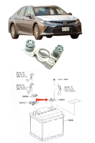 أصبع بطارية سالب كامري 2018 / 2024 وكالة