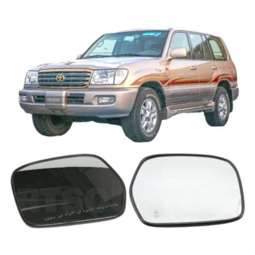 طقم زجاج مرايات لاندكروزر 2003 / 2007 وكالة