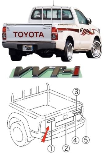 كتابة VVT-i 2006 /2015 وكالة