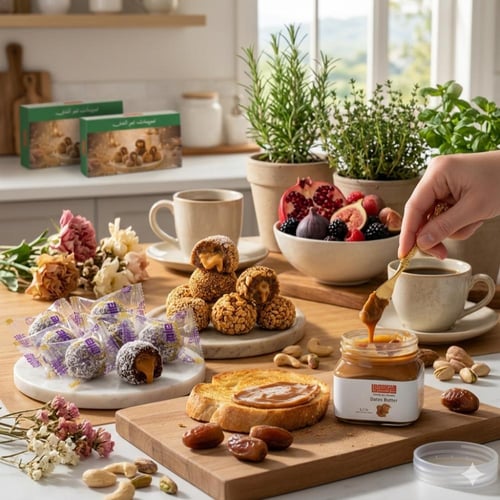 2 بوكس ضيافة تمريات + زبدة تمر