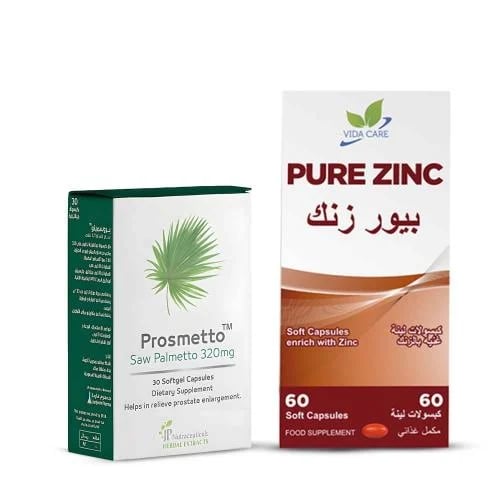 Prozmeto capsules with pure zinc