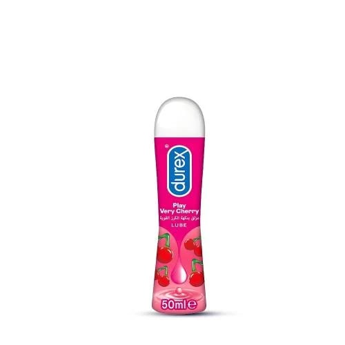 Durex intimate lubricant with silicone and cherry...