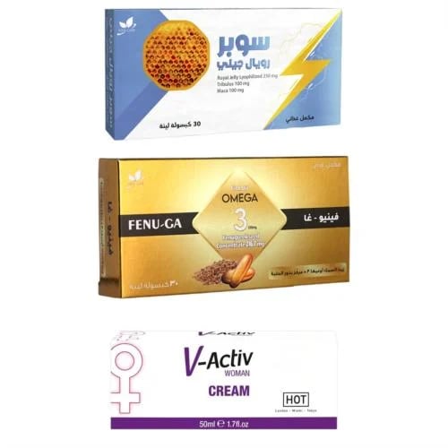 Ladies' set Super Royal Jelly+ Vino Gha + in Activ...