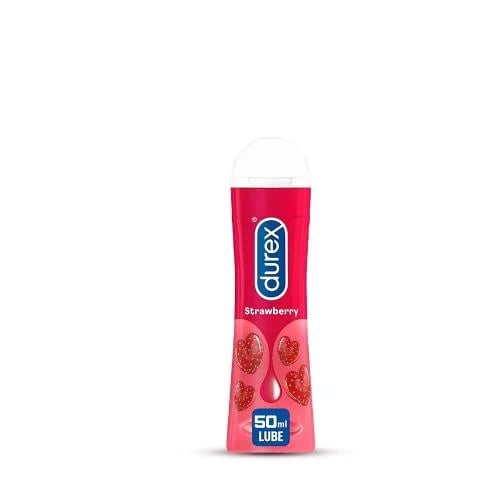 Durex intimate lubricant with silicone and strawbe...