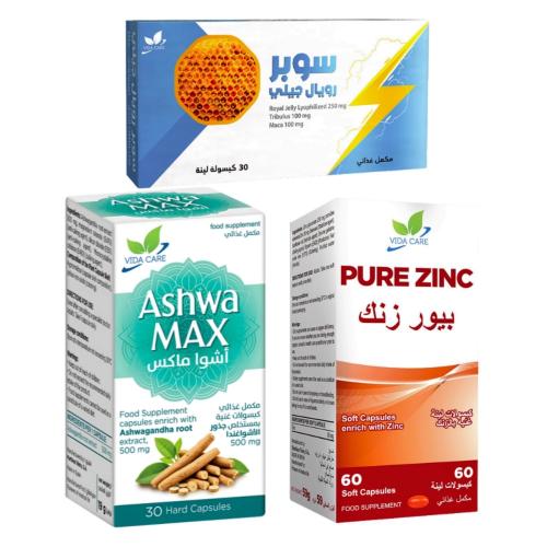 Energy package and reducing laziness and sluggishn...