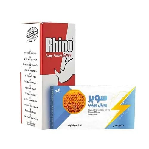 The men's happiness set, Super Royal Jelly + Rhino...