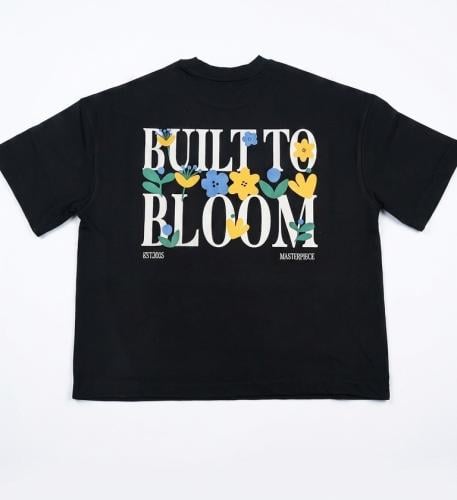 Boxy Fit Black T-Shirt