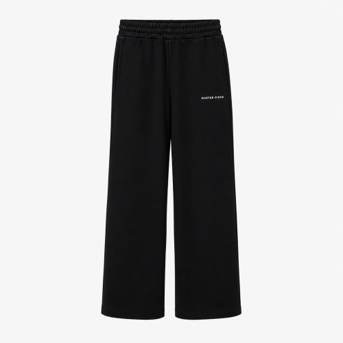 Oversized cotton Black Pants