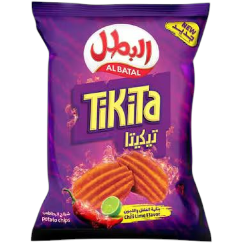 البطل شرائح البطاطس تيكيتا بنكهة الفلفل والليمون ١...