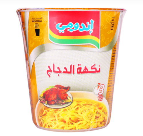 اندومي كاسات نكهة الدجاج 60 جم