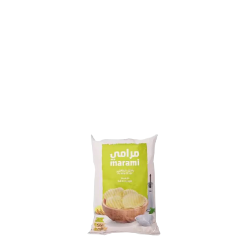 مرامي رقائق البطاطس خل ملح ١٥ جم