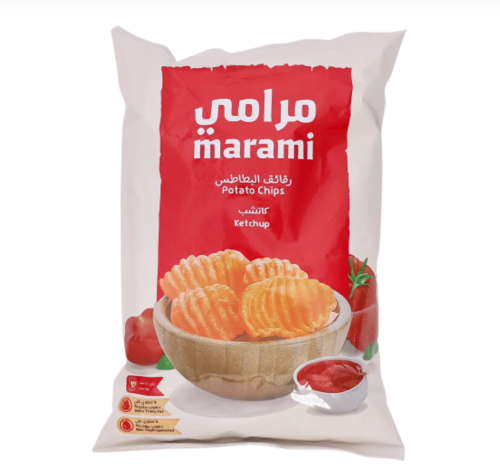 مرامي رقائق البطاطس كاتشب ١٠٠ جم
