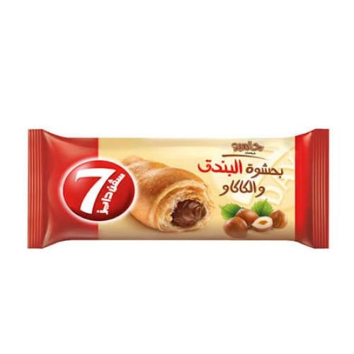سفن دايز كروسان بحشوة كريمة البندق الكاكاو 100 جم