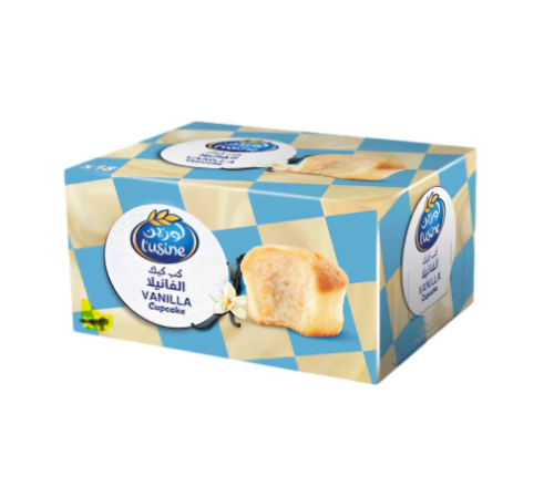 لوزين كب كيك الفانيلا 300 جم * 10 حبات