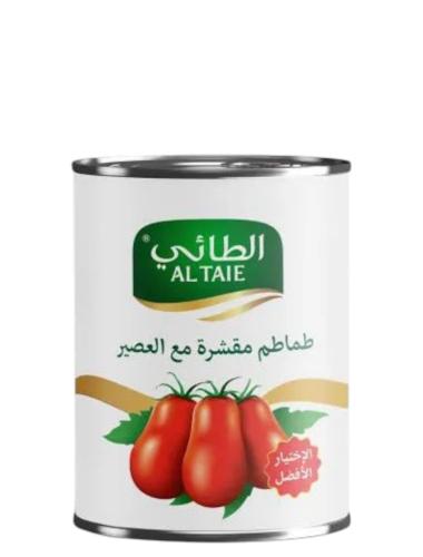 الطائي طماطم مقشرة مع العصير 400جم