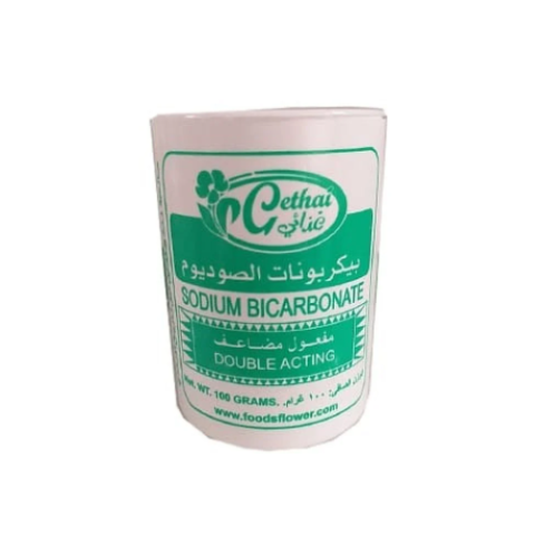 غذائي بيكربونات الصوديوم 100 جم