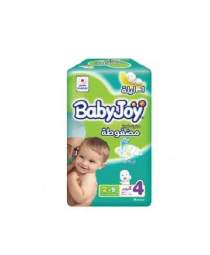 بيبي جوي حفائض مقاس 4 9+2 حفاضة