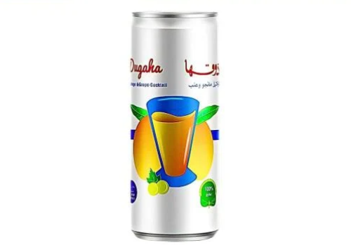 ذوقها عصير المانجو والعنب 180 مل