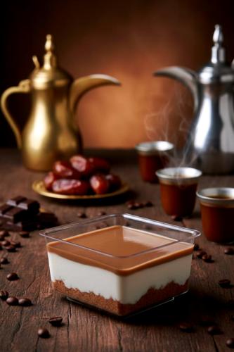 حلا كوب كرميل تشيز كيك