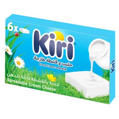 كيري جبنة مربعات بلقشطة قليله الدهن ٦ قطعة ١٠٨ جم