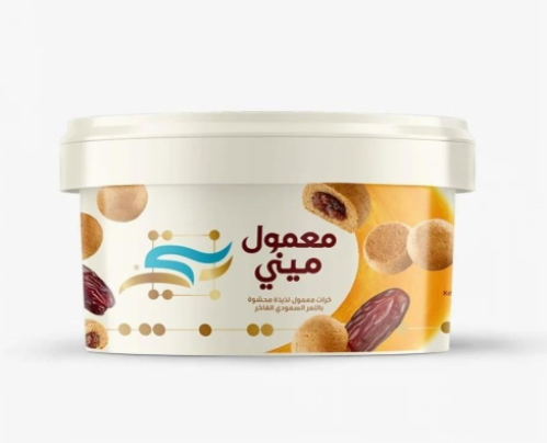 معمول ميني كرات لذيذة محشوة بالتمر السعودي الفاخر...