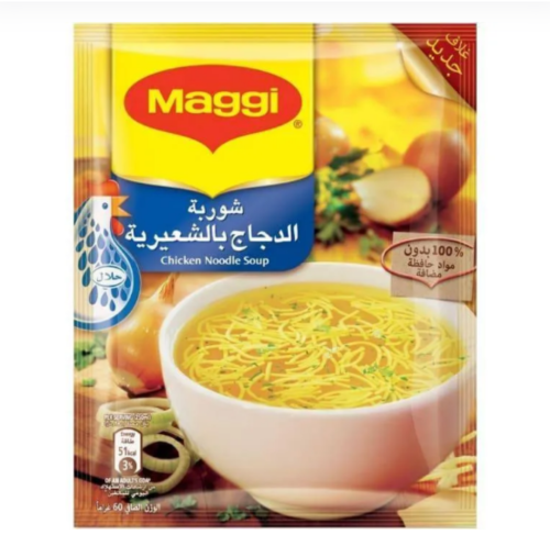 ماجي شوربة نودلز الدجاج ٦٠ جم