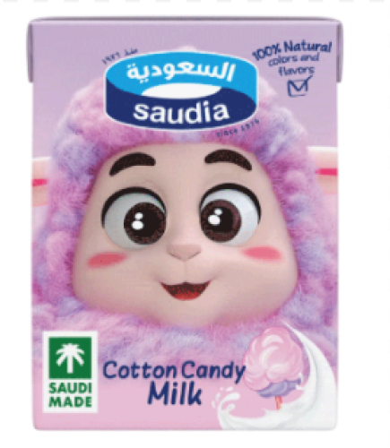 السعودية حليب حلاوة قطن 200 مل