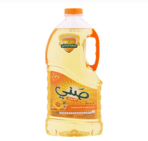 صني زيت دوار الشمس ٢.٧ لتر