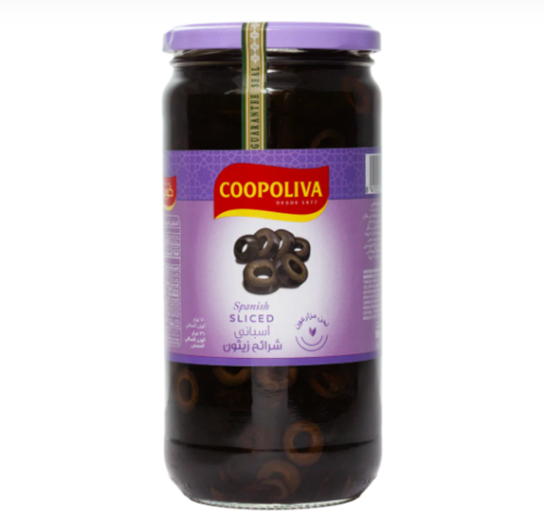 كوبوليفا زيتون أسود شرائح ٣٦٠ جم