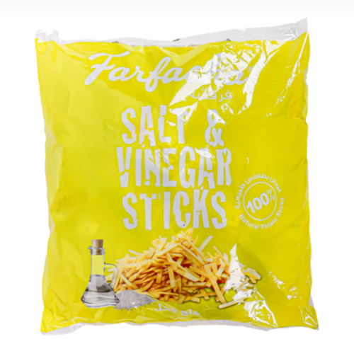 ديمة فرفشة بطاطس عيدان ملح وخل ٢٤ حبة* ١٥ جم