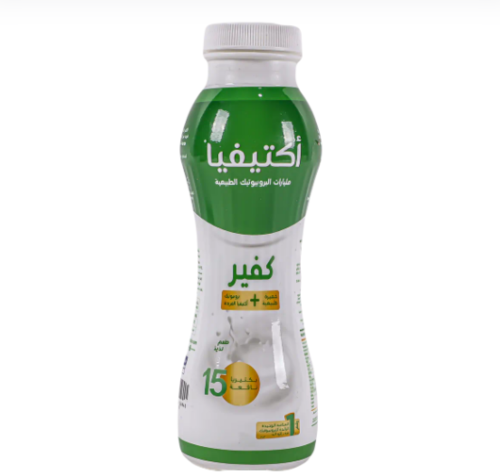 اكتيفيا كغير مشروب لبن ساده كامل الدسم ٢٨٠مل