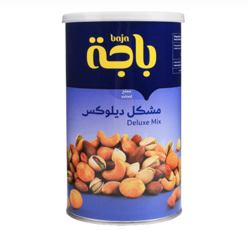 باجة مكسرات مشكله ديلوكس مملح ٤٥٠ جم