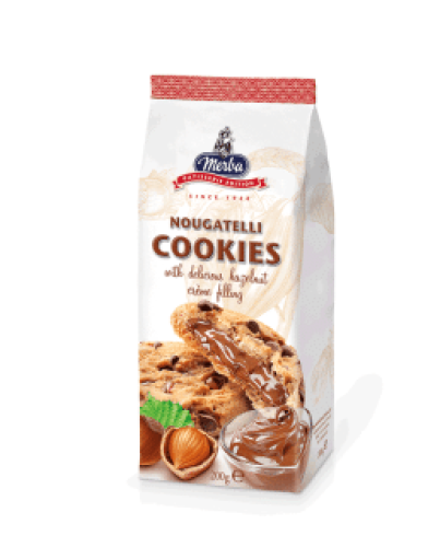 ميربا كوكيز القمح والشوفان بالشوكولاتة وكريمة البن...