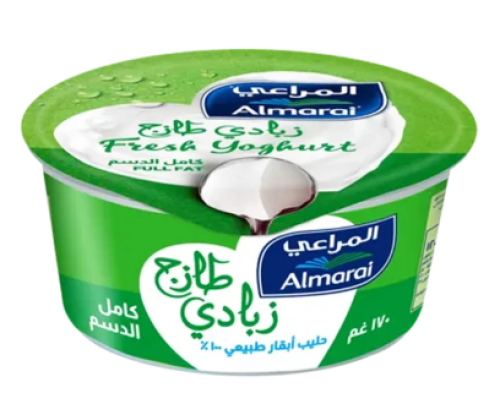 المراعي زبادي كامل الدسم 170 جم