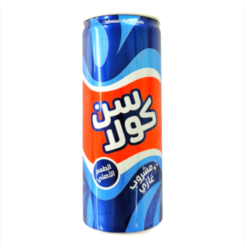 سن كولا مشروب غازي طعم الكولا 240 مل