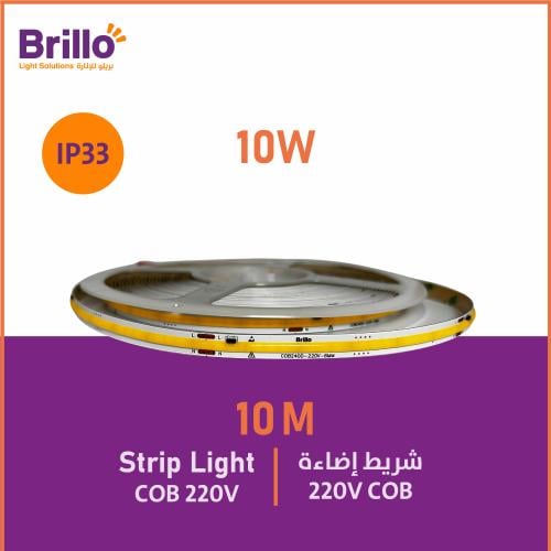 شريط COB بطول 10 متر - 220V