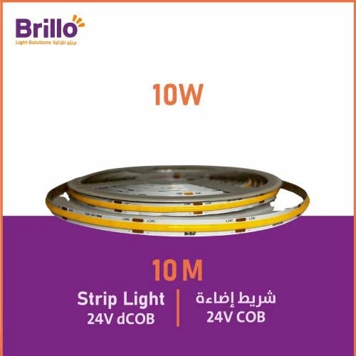 COB strip 10 meters long - 24V
