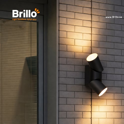 جدارية عصرية دائرية متغيرة الاتجاه - 12 واط