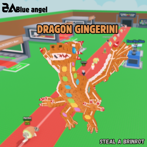 دراقون جنجريني ماب السرقة | Dragon Gingerini Steal...
