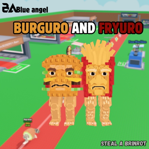 برغر وفرايز ماب السرقة | Burguro and Fryuro Steal...