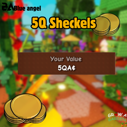 5كواتريليون فلوس ماب المزرعة | 5Q Graw a garden