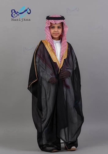 بشت اطفال لون اسود