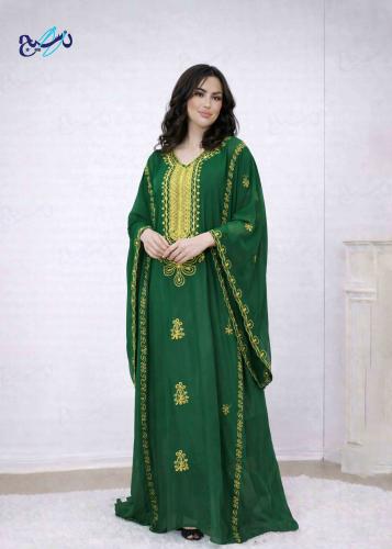ثوب نشل نسائي اخضر